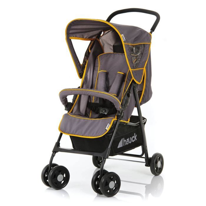 HAUCK Poussette Canne Sport Gris / Orange