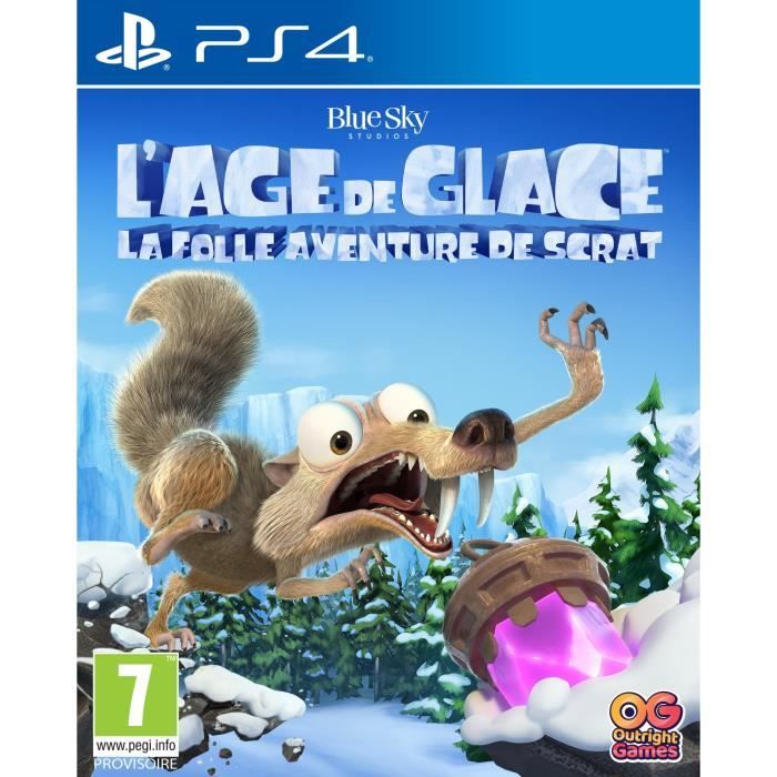 L'Âge de Glace : La Folle Aventure de Scrat Jeu PS4