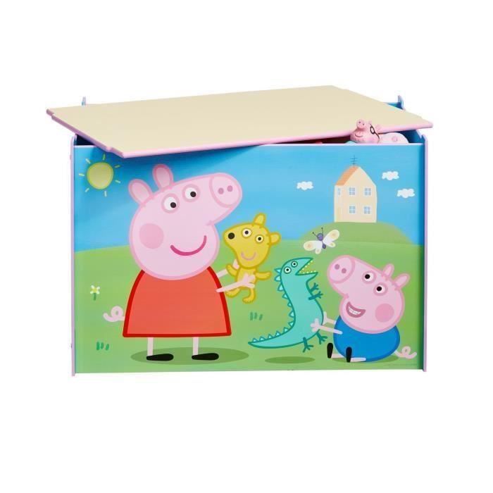 PEPPA PIG Coffre à Jouets - Coffre De Rangement