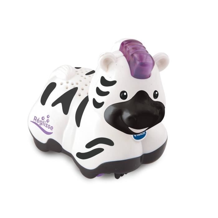 VTECH - Tut Tut Animo - Animaux interactifs - Réglisse le Zèbre à Malice
