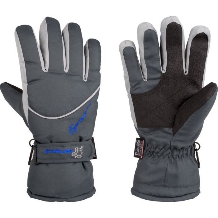 STARLING Gants de Ski Adulte - Gris