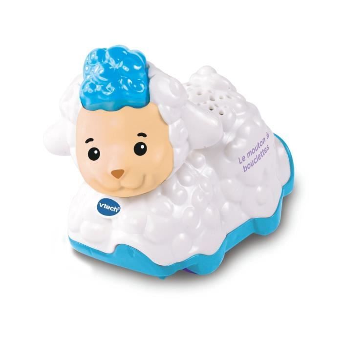 VTECH - Tut Tut Animo - Animaux interactifs - Frisette le Mouton à Bouclettes