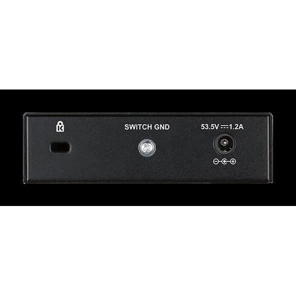 D-LINK Switch de bureau DGS-1005P - Gigabit PŒ partage de connexion et mise en réseau Small Office Home + 5 ports - Noir