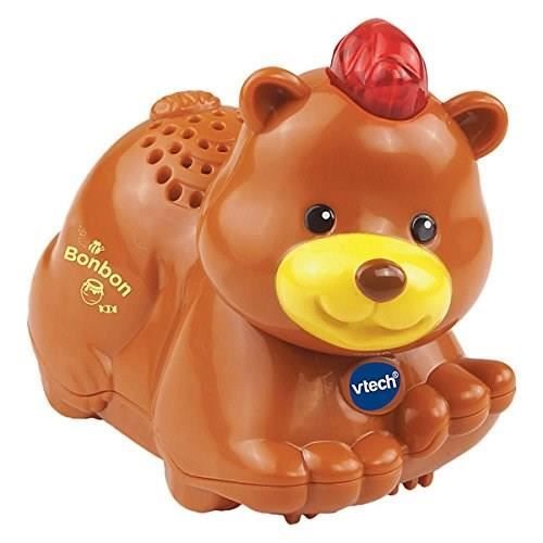 VTECH - Tut Tut Animo - Animaux interactifs - Bonbon l'Ourson tout Mignon