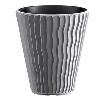 PROSPERPLAST Pot haut conique - Ø 390 mm - Vieille pierre