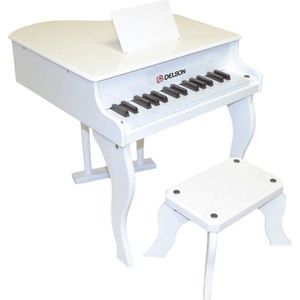 Piano ? queue enfant blanc delson 30 touches