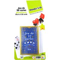 JEU SOCIÉTÉ - PLATEAU WDK ASIA Jeu de 32 Cartes JEU SOCIÉTÉ - PLATEAU WDK ASIA Jeu de 32 Cartes