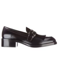 MOCASSIN Mocassins femme en cuir spazzolato fumé Prada MOCASSIN Mocassins femme en cuir spazzolato fumé Prada