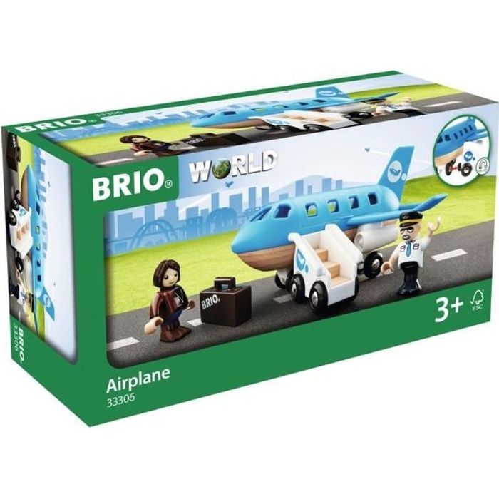 BRIO World - 33306 - Avion De Voyageurs