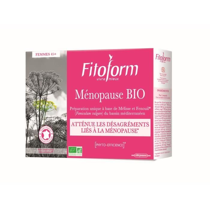 FITOFORM Ménopause - 20 ampoules