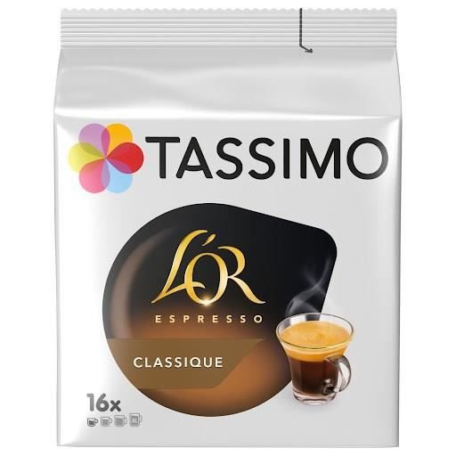TASSIMO Café Expresso - 16 dosettes - 104 g