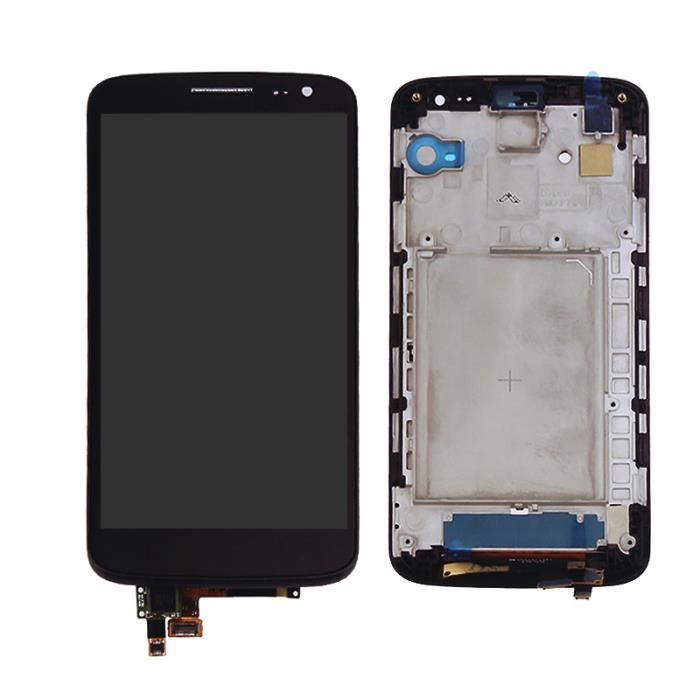 Ecran LCD Vitre Tactile Chassis Pour LG G2 Mini D618 D620 D621 NoirAvec Outils