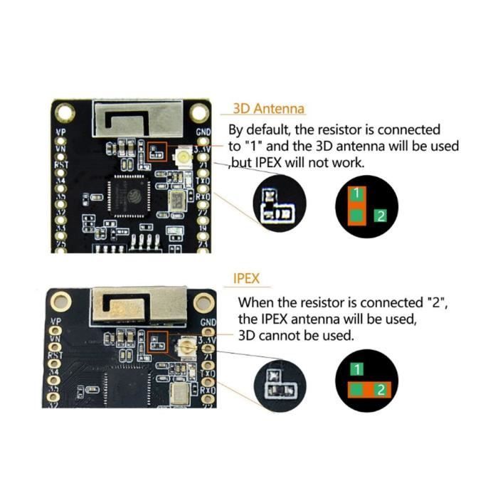 Module électronique Bluetooth ESP32 WROVER2