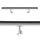 Kit Main courante Rambarde Support mural 120 cm Es