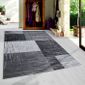 Maison Tapis Moderne Tapis à Motifs Géométriques Tapis Noir