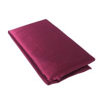 DRAP HOUSSE Drap housse 140x190cm Satin PRUNE DRAP HOUSSE Drap housse 140x190cm Satin PRUNE