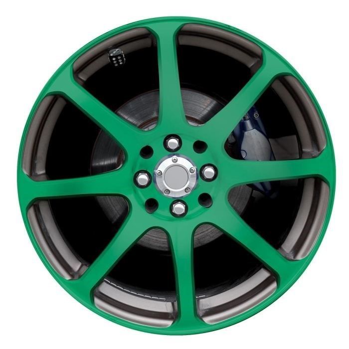 FILM SPRAY PROTECTION JANTE VERT MAT