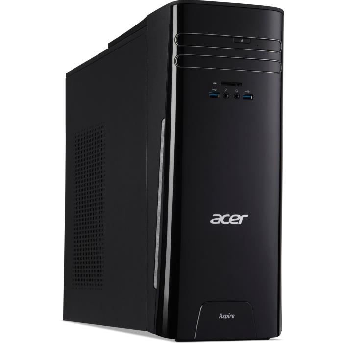 Unité Centrale - ACER Aspire TC-780 - Core i5-7400 - RAM 6Go - Disque Dur 1To HDD - GTX 1050 2Go - Windows 10