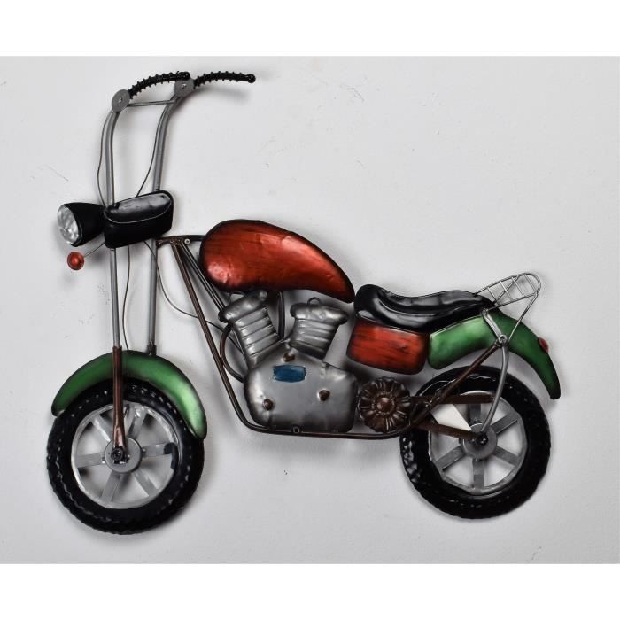 Décoration murale Harley Modèle 2 - Métal - L 57 x H 48 cm