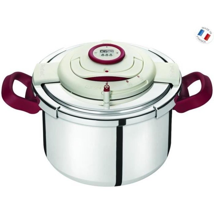 SEB CLIPSO + PRECISION Autocuiseur P4411506 10 l Tous feux dont induction