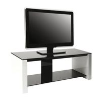 MEUBLE HIFI INTÉGRÉE ERARD SMART Meuble TV verre et bois 2 plateaux MEUBLE HIFI INTÉGRÉE ERARD SMART Meuble TV verre et bois 2 plateaux