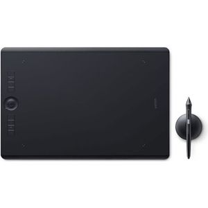 Wacom Tablette graphique Intuos Pro avec Stylet Pro Pen 2 + Repose-stylet - Large - Surface active 311 x 216 mm
