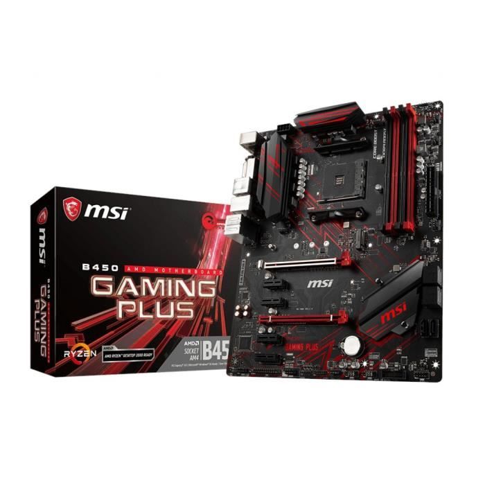 Carte Mère MSI B450 GAMING PLUS - AM4