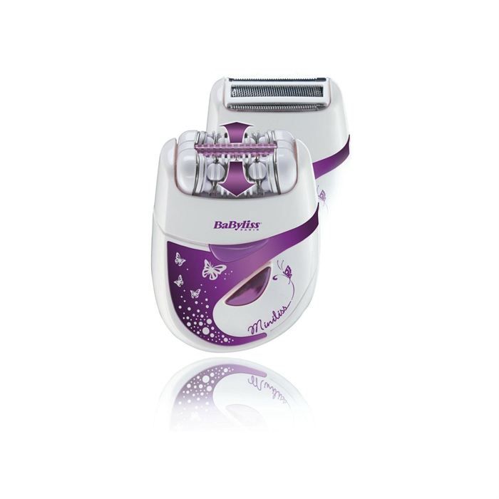 PIÈCE SANTE   BEAUTÉ Miniliss Epilateur 3 fonctions compact double