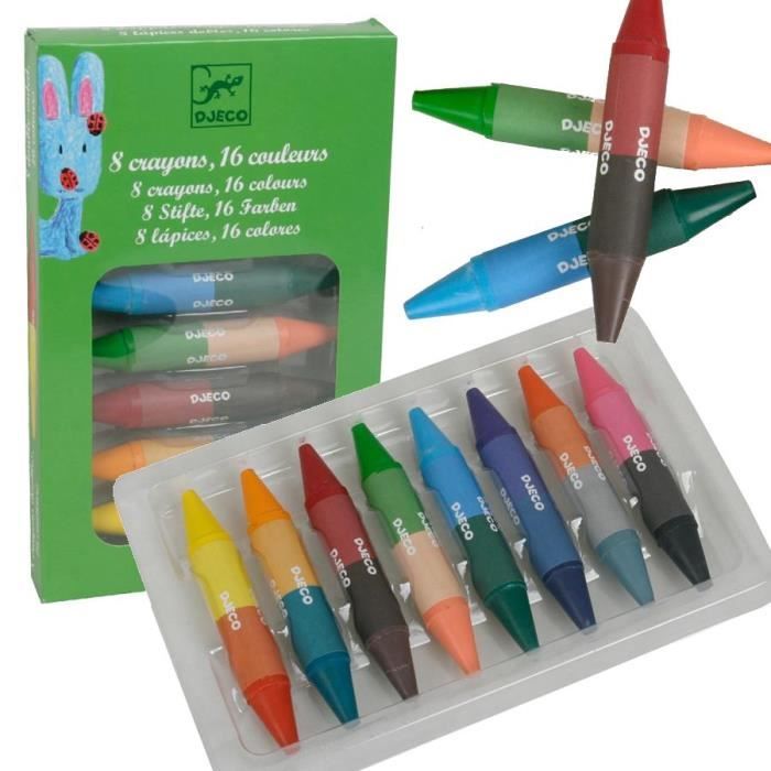 Crayons De Cire Primo - Pot De 48 (12 Couleurs) Pour Enfants 3