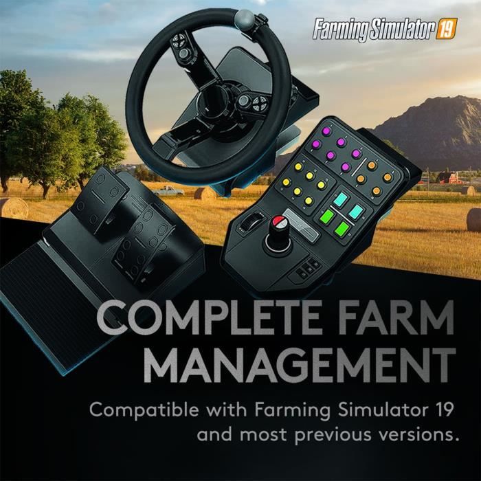 SAITEK Farm Sim Controller Simulateur de tracteur LOGITECH GamingPasCher