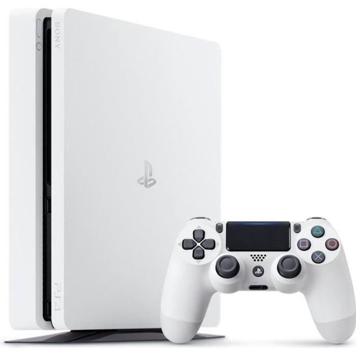 Nouvelle PS4 Slim Glacier White 500 Go Châssis E
