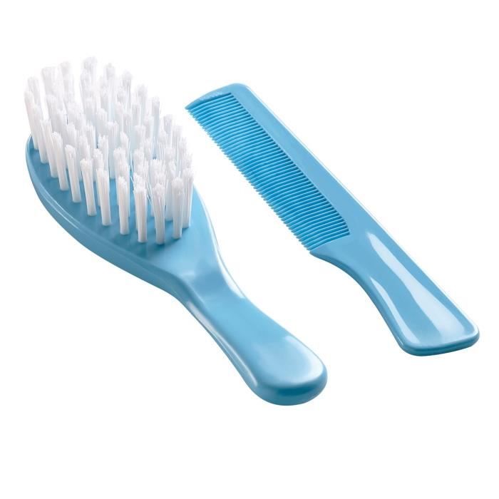 THERMOBABY Lot Brosse et Peigne Turquoise