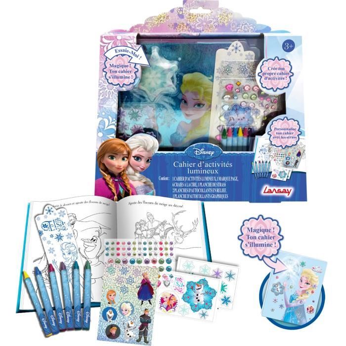 Cahier Coloriage Reine Des Neiges