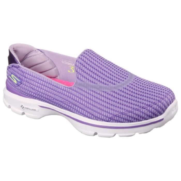 skechers go walk homme violet