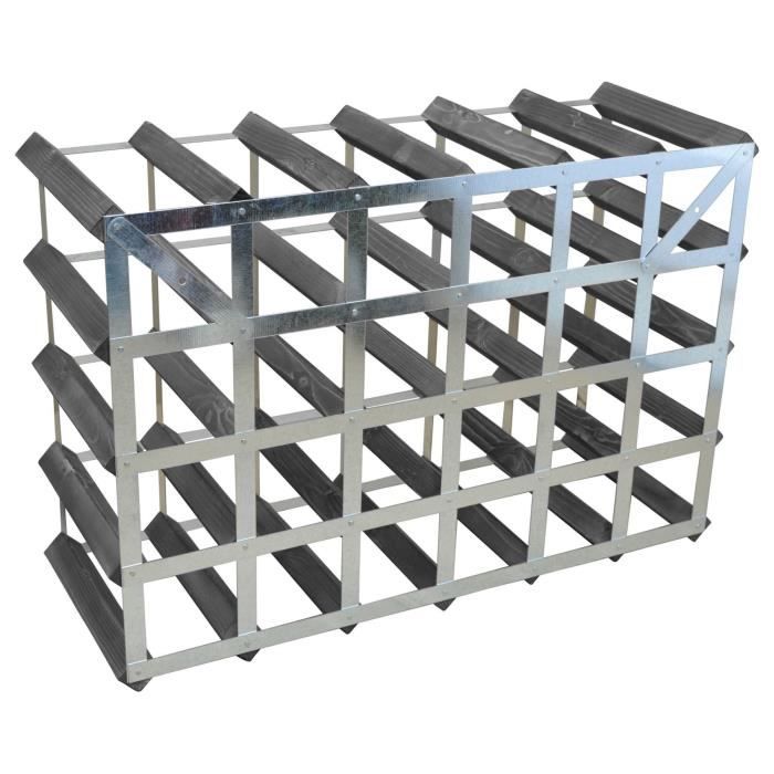 Harbour Housewares - 30 bouteilles de vin Rangement2