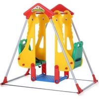 BALANÇOIRE - PORTIQUE Baby Vivo Balançoire pour enfants aire de jeu à l’ BALANÇOIRE - PORTIQUE Baby Vivo Balançoire pour enfants aire de jeu à l’