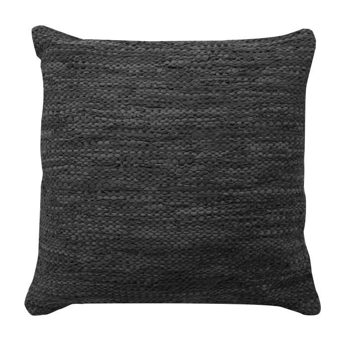 Coussin Skin - 70 x 70 cm - Noir