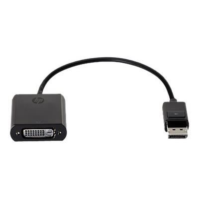 HP Adaptateur DisplayPort to DVI Adapter - DisplayPort (M) pour DVI-D (F) - Noir
