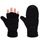 Gants en laine d'hiver et à laine en flocons des g