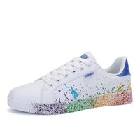 BASKET Homme/Femme Chaussure Sport Coloré Encre Patchwork BASKET Homme/Femme Chaussure Sport Coloré Encre Patchwork