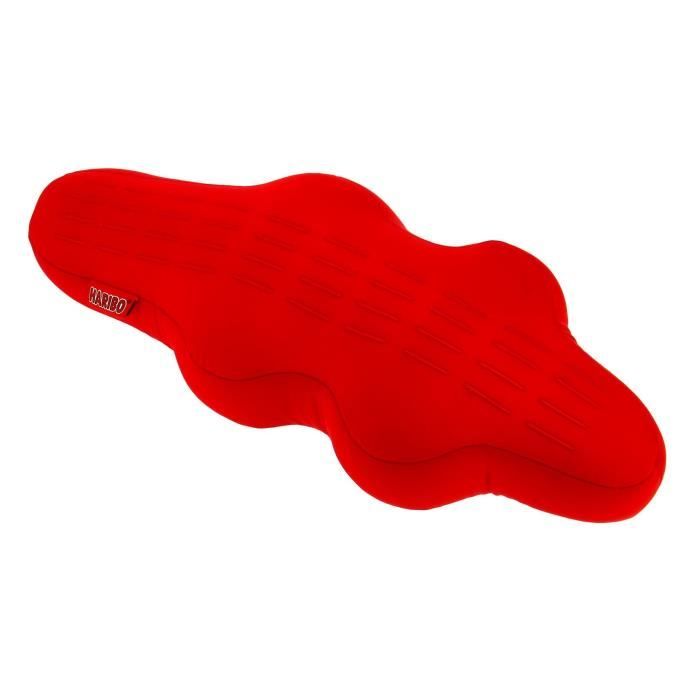 HARIBO Coussin crocodile 2 en 1 - Rouge