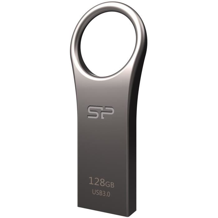 SILICON POWER Cle USB 31 J80 128 GB Argent