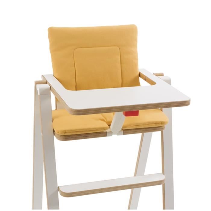 SUPAFLAT Coussin de chaise haute lemon tart