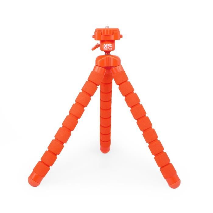 XSORIES Trépied Articulé pour Caméra d'Action - Orange