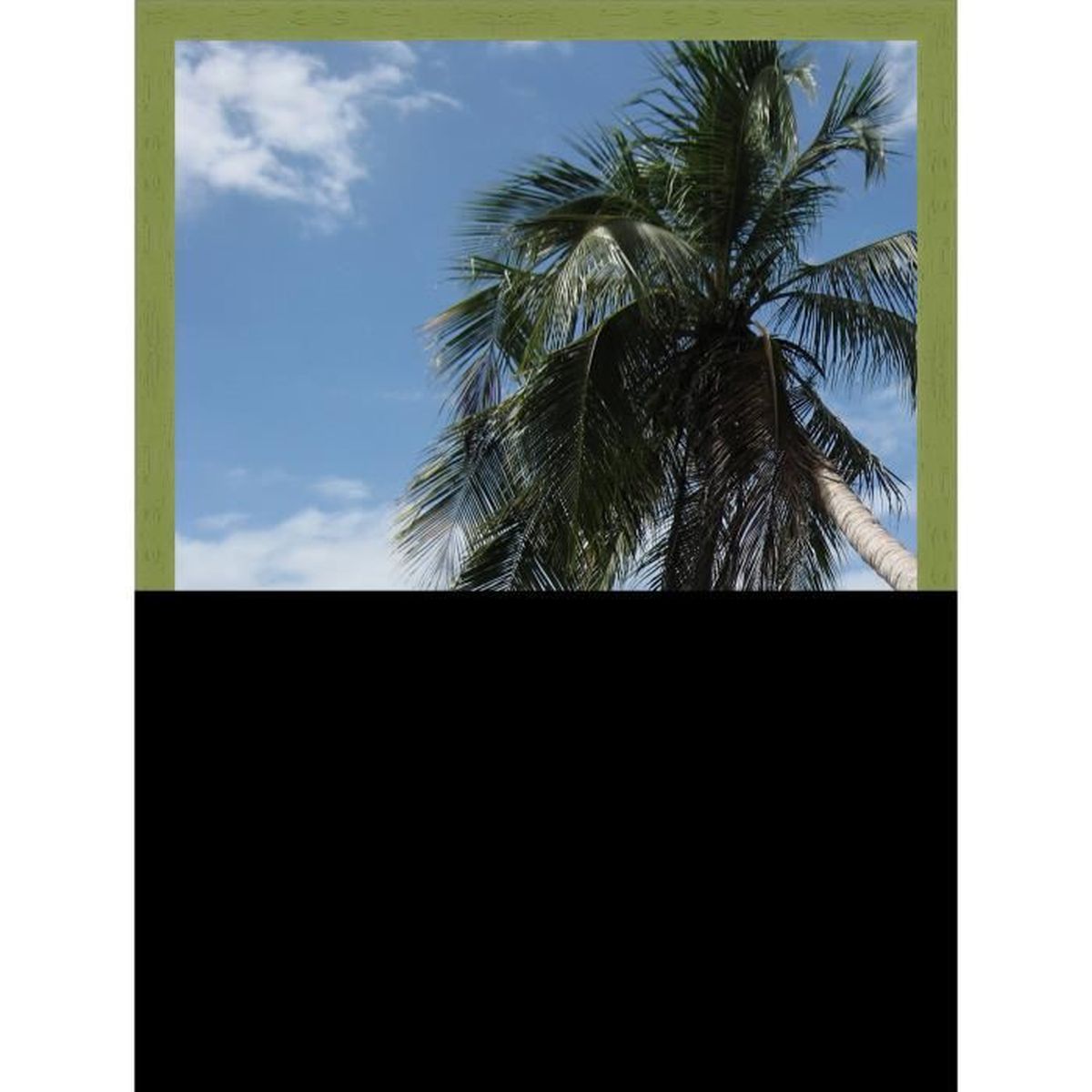 Cadre Photo Mural 40x50 40 X 50 Cadre Vert Olive 3 Cm De Largeur