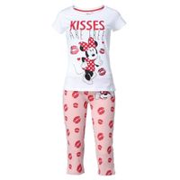 PYJAMA DISNEY MINNIE MOUSE Pyjama Femme - Blanc et rouge PYJAMA DISNEY MINNIE MOUSE Pyjama Femme - Blanc et rouge