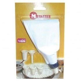 METALTEX Poche a decorer en plastique avec 6 douilles