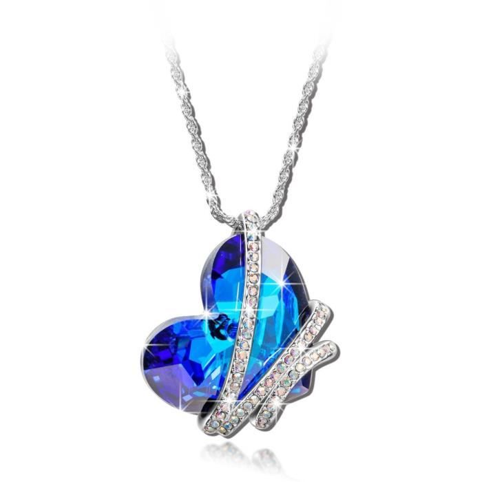 Venise amour" Collier pour femme composés de cristaux ...
