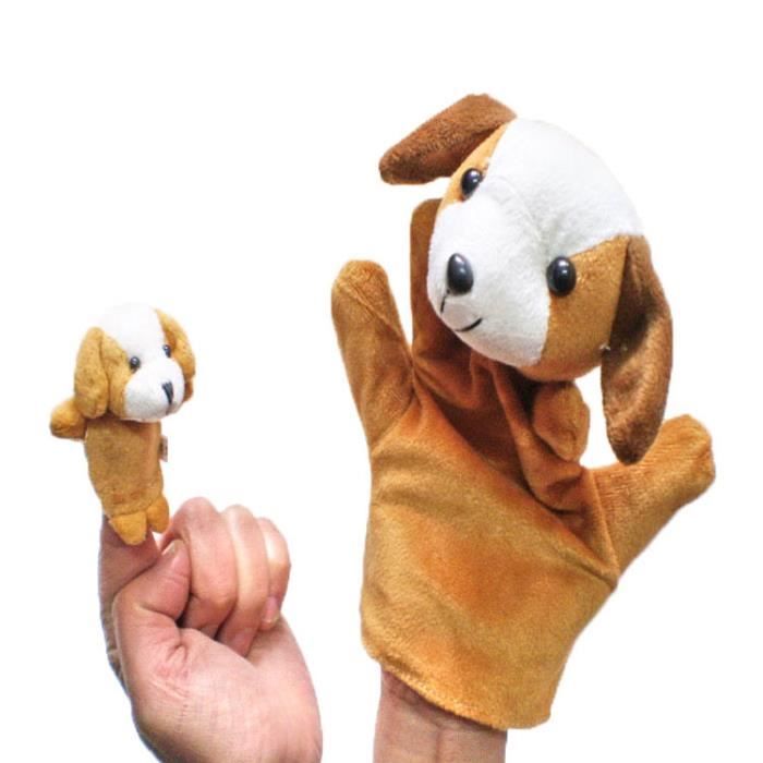 Marionnette à Main Bébé Monstres Rose - Pour Enfants Dès 12 Mois - Jeu D'Imagination Et D'Éveil