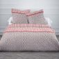 housse de couette et deux taies d'oreiller liberty rouge - achat